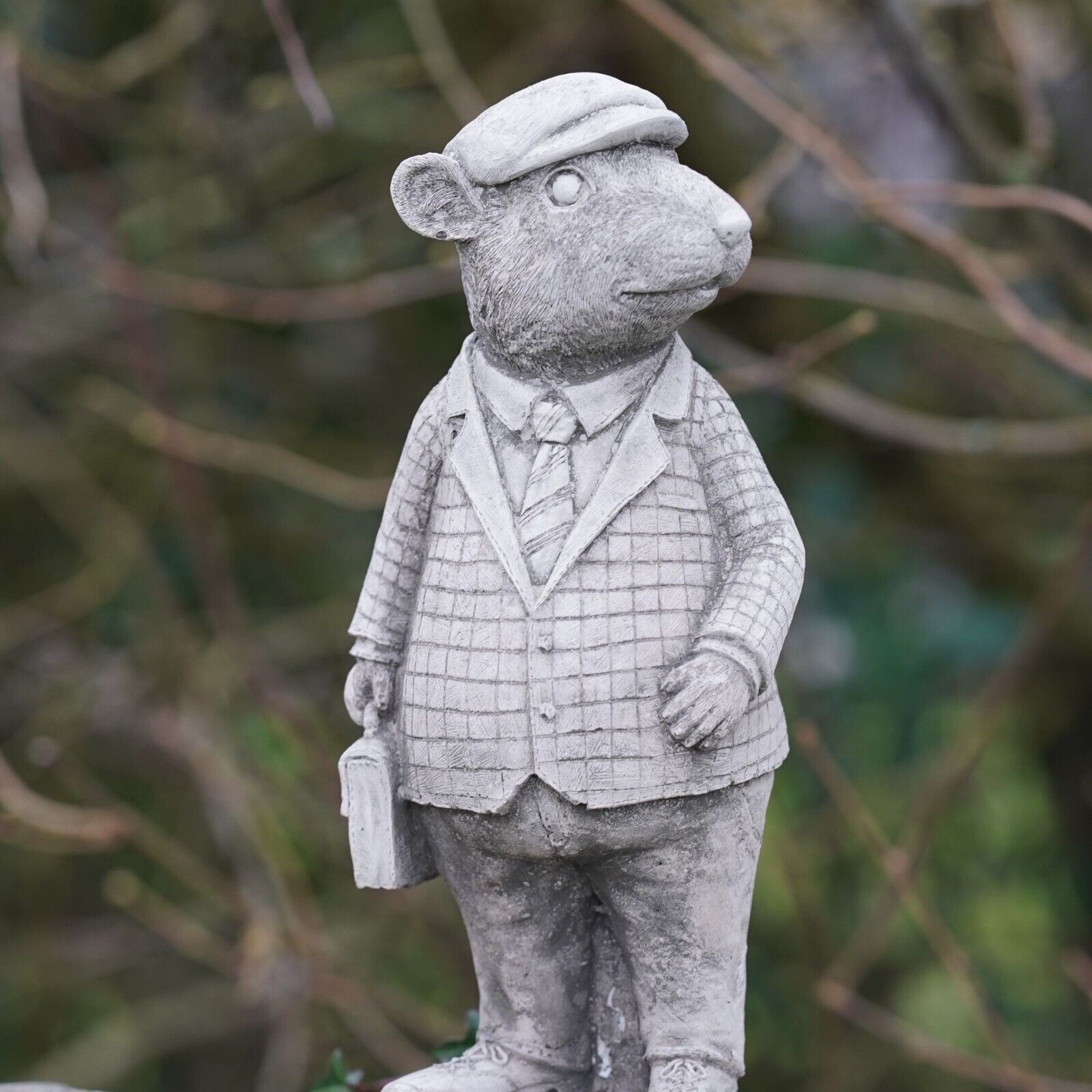 Mr Mouse Stone Statue | Wind in the Willows