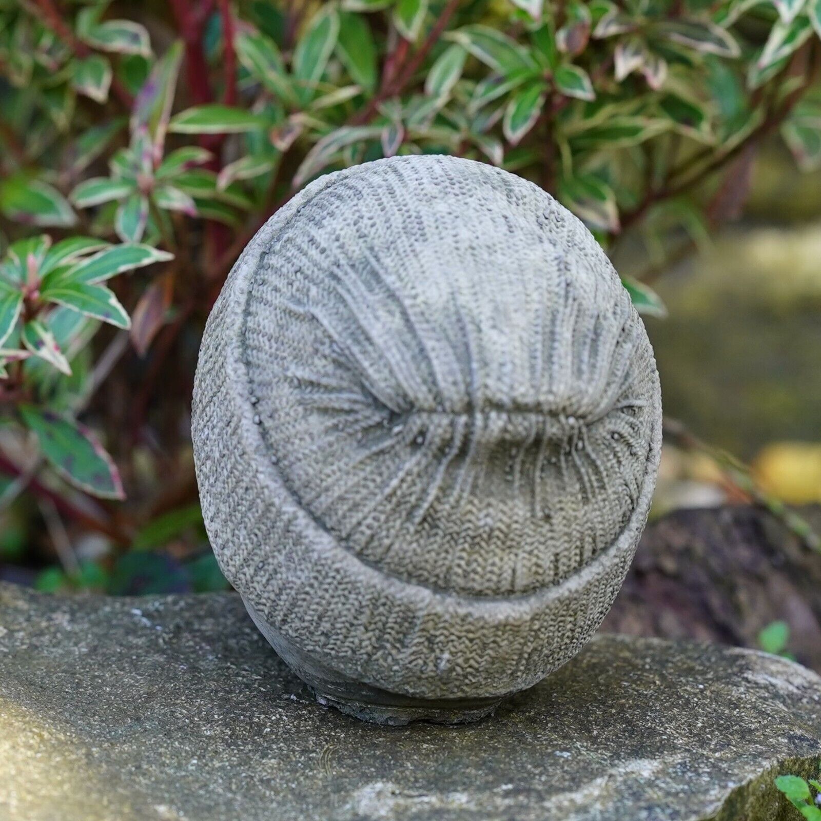 Beanie Skull Stone Statue