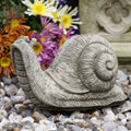 Garden Snail Stone Statue