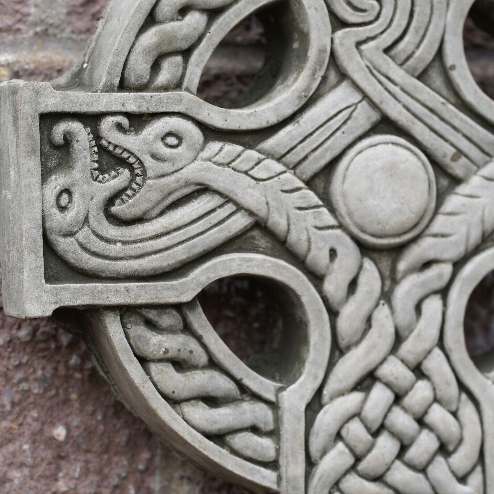 Nordic Cross Hanging Stone Plaque