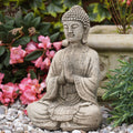 Gowned Buddha Stone Statue