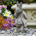 Rabbit Smoking Hare Stone Statue