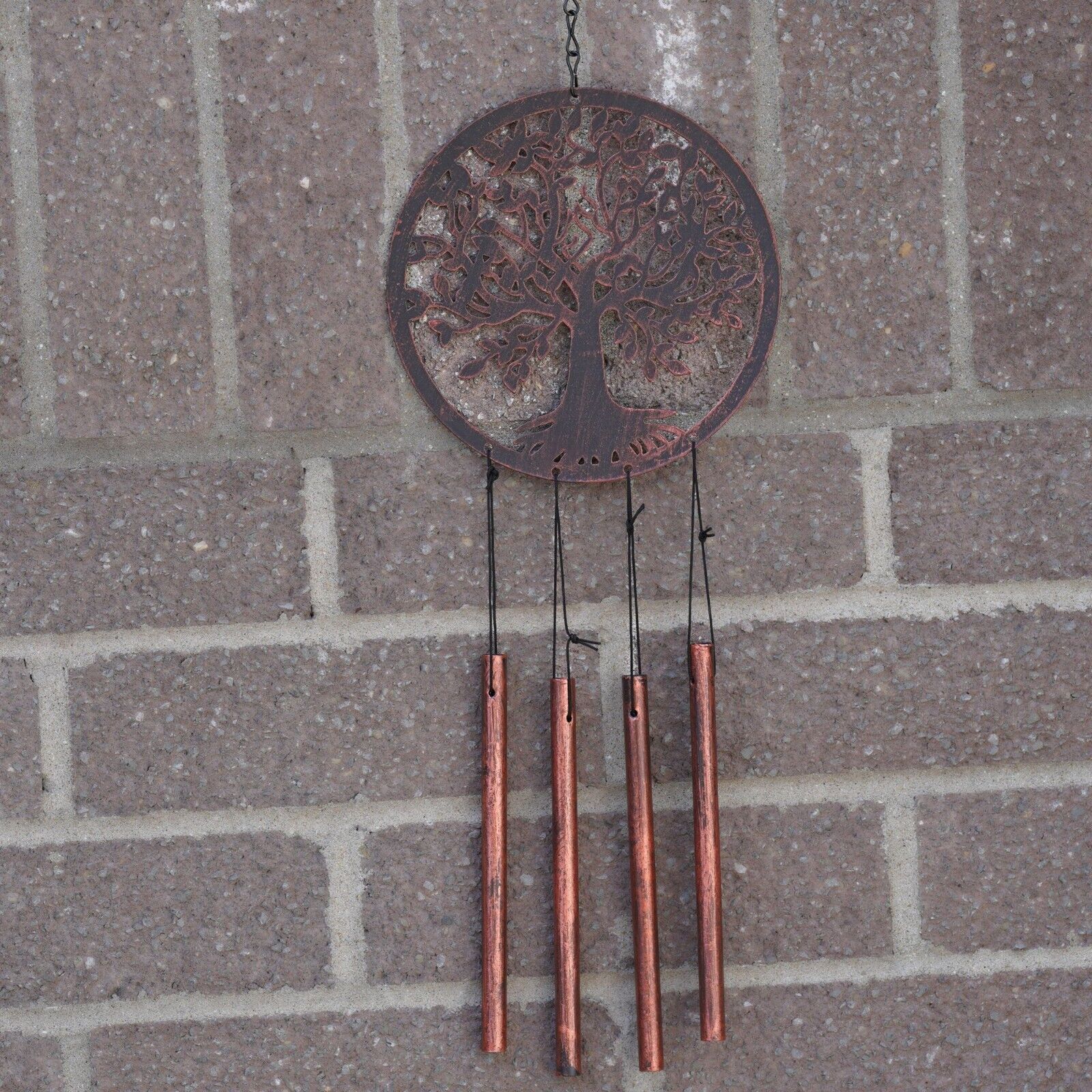 Tree of Life Windchime Metal Garden Ornament