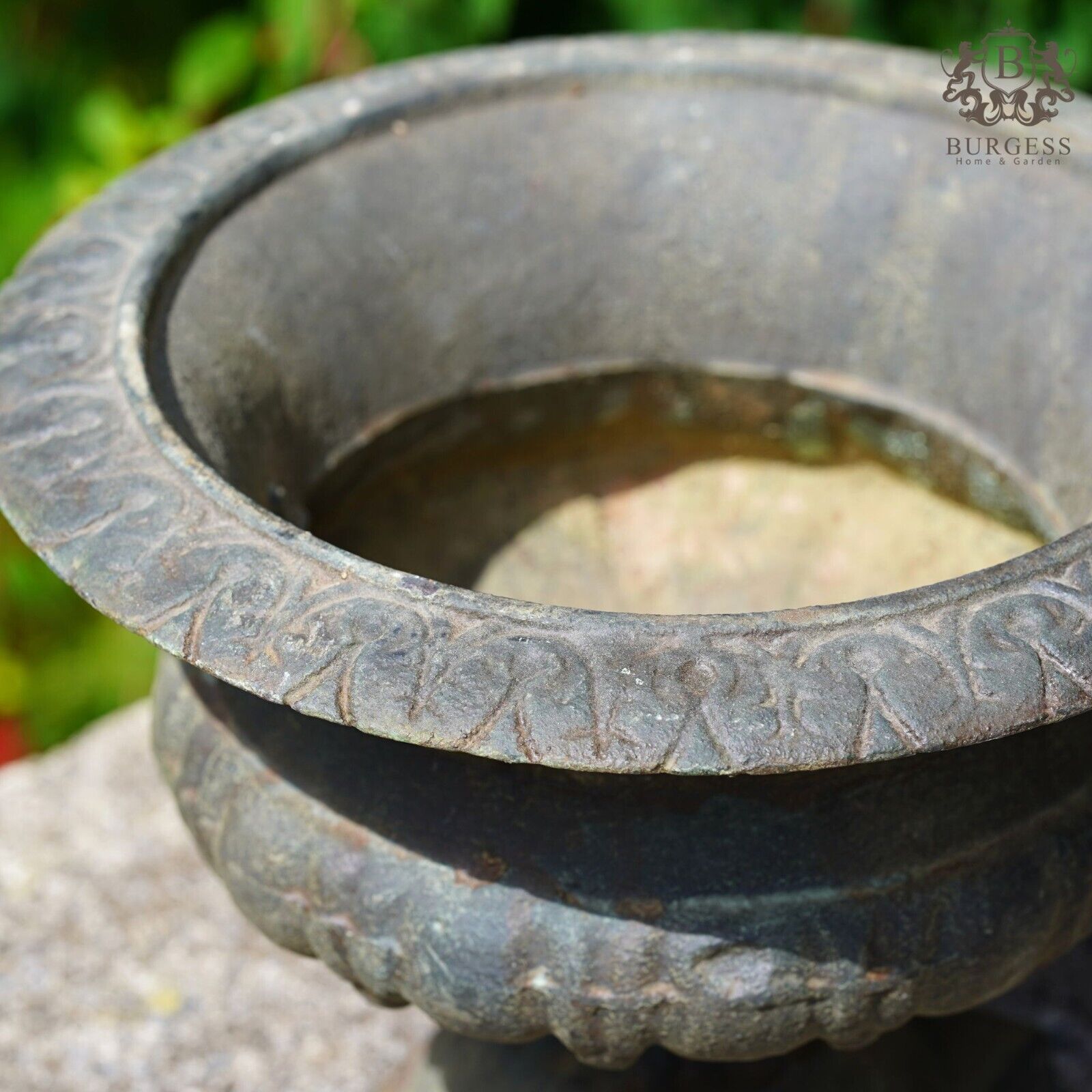 Cast Iron Urn