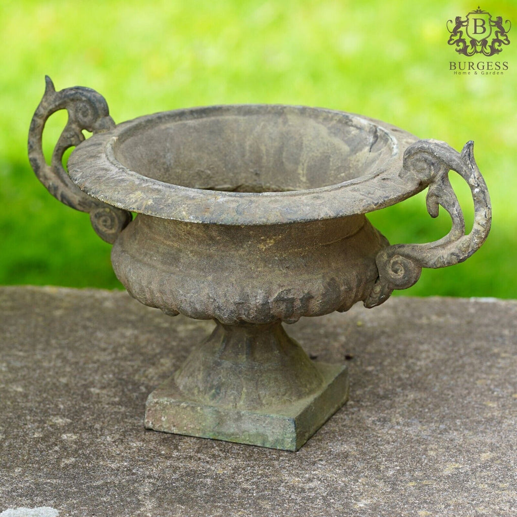 Cast Iron Urn with Handles