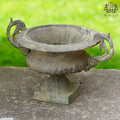 Cast Iron Urn with Handles