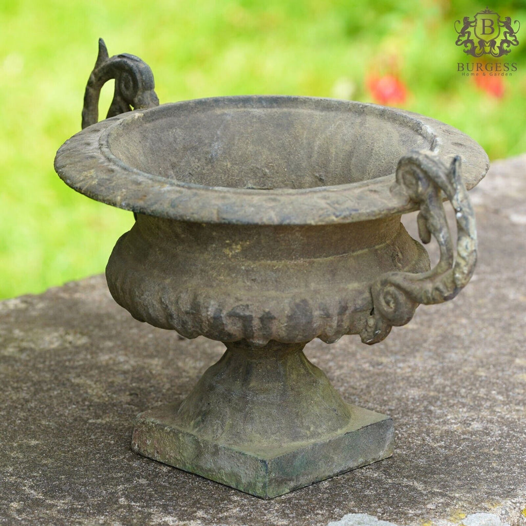 Cast Iron Urn with Handles