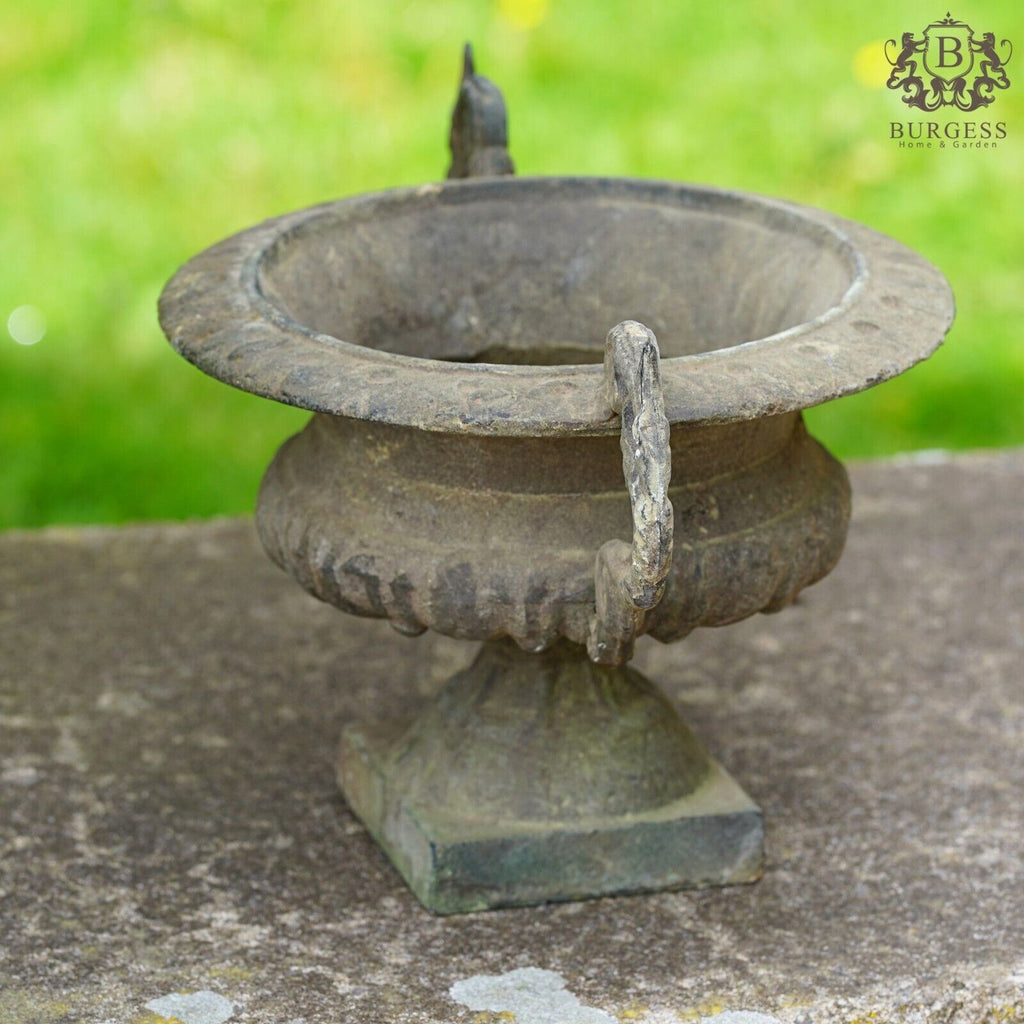 Cast Iron Urn with Handles