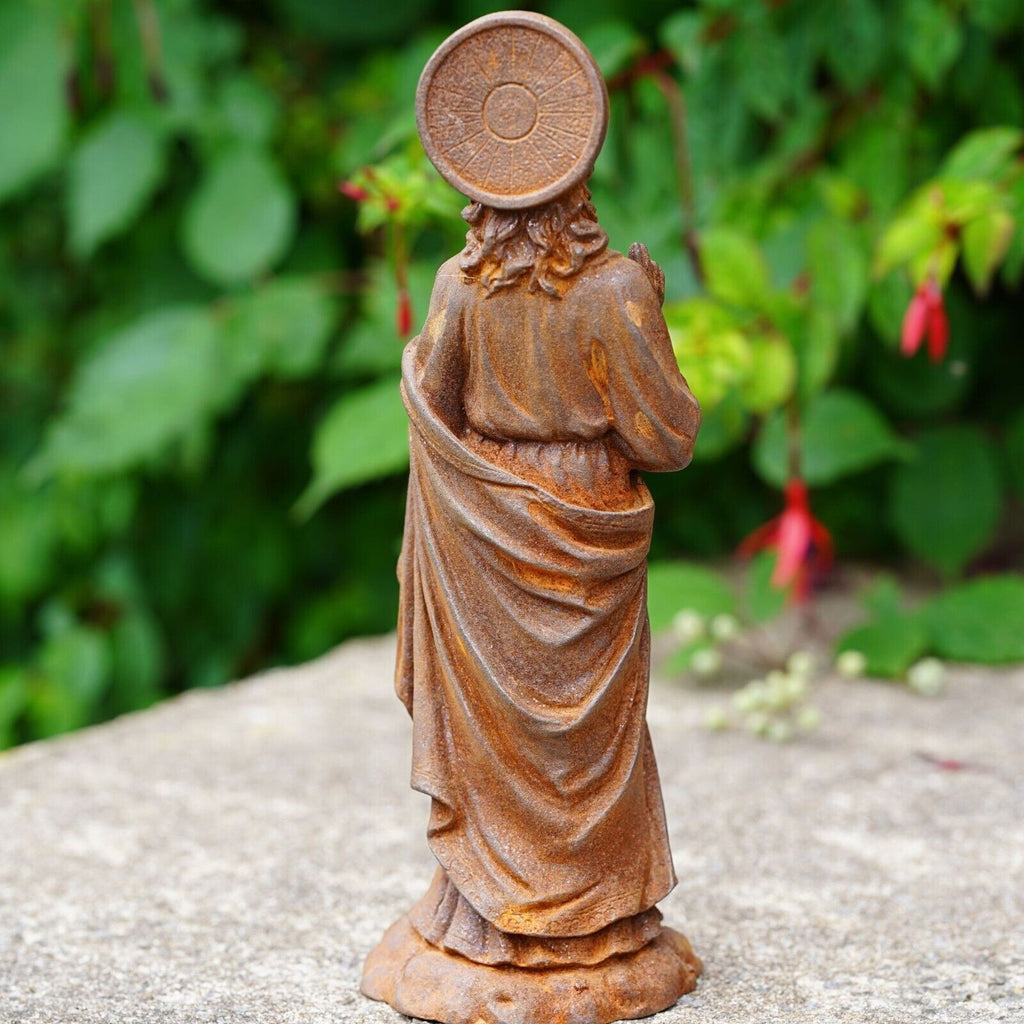 Cast Iron Jesus Statue
