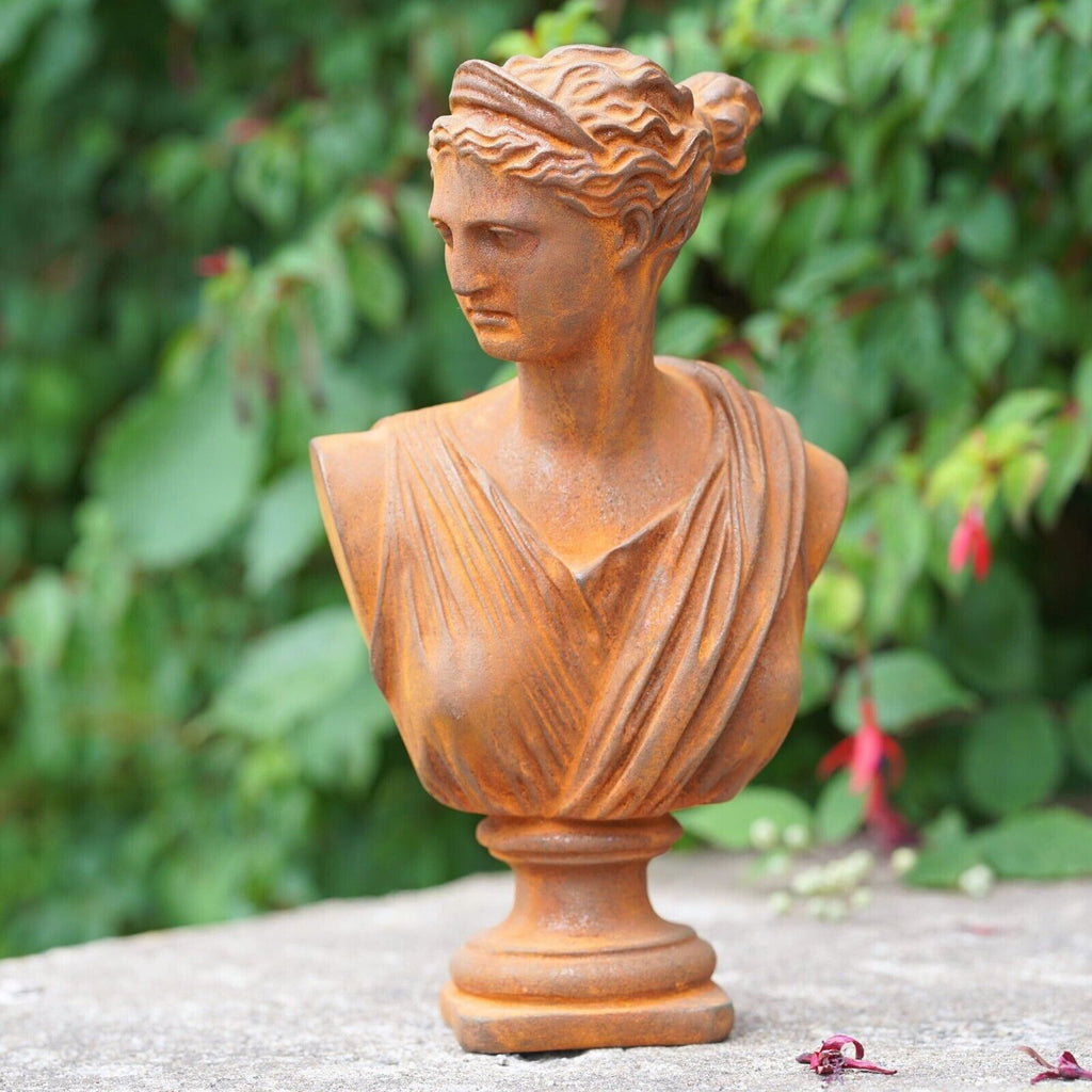 Cast Iron Athena Bust