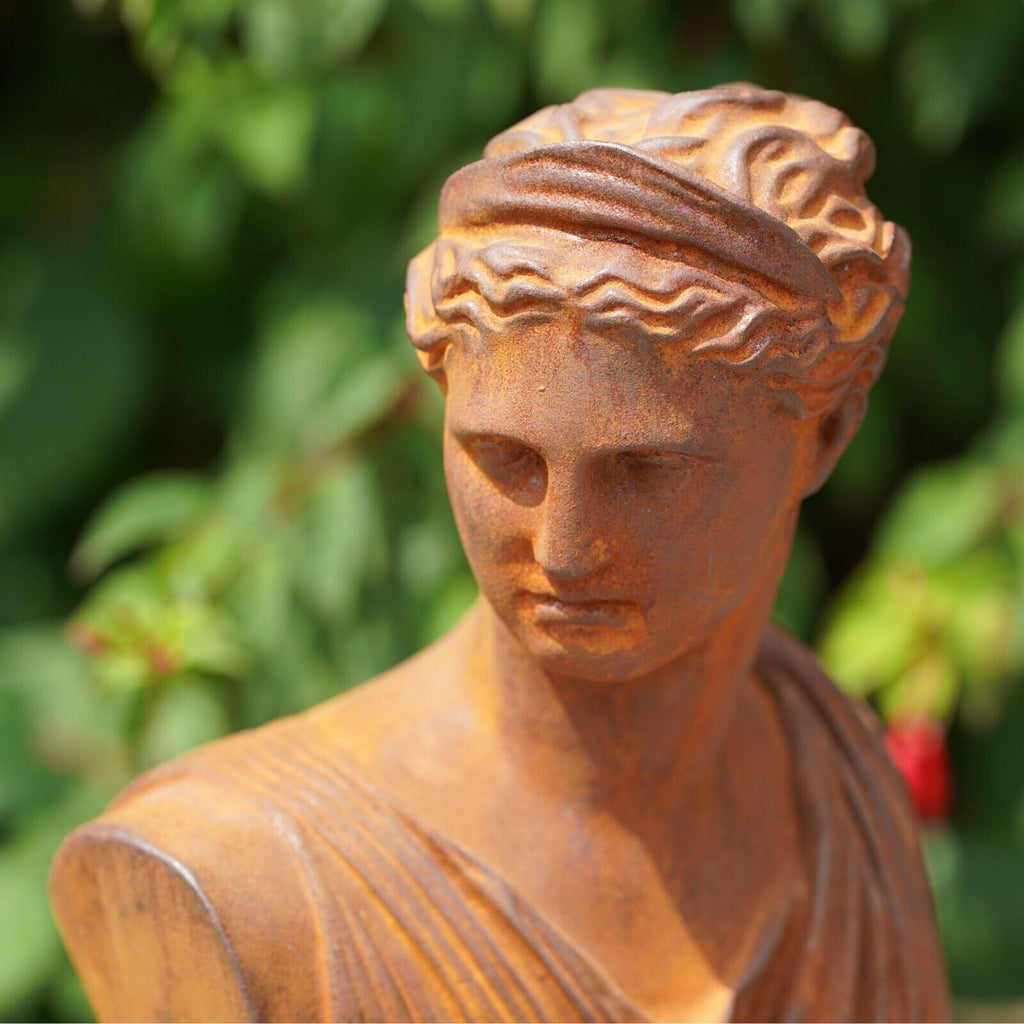 Cast Iron Athena Bust