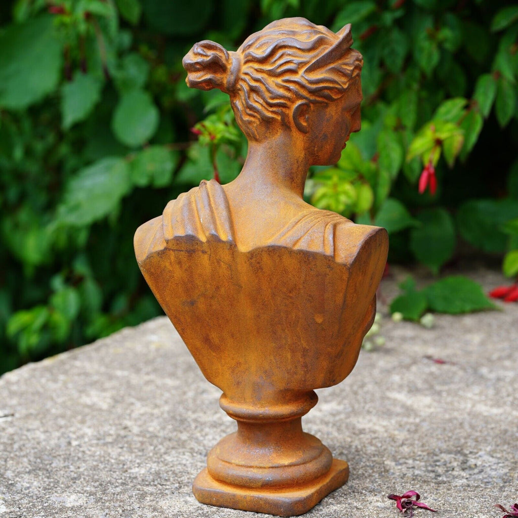 Cast Iron Athena Bust