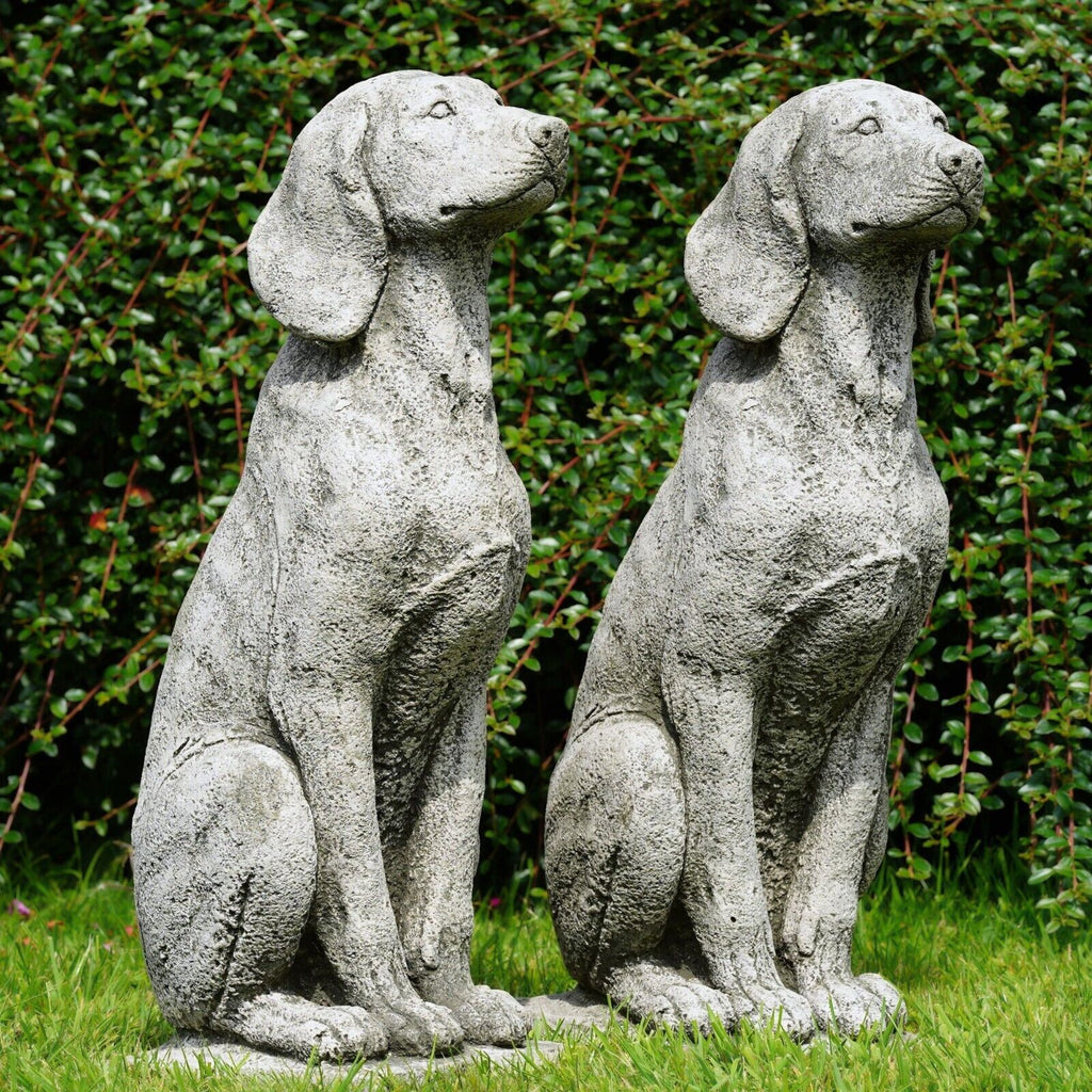 Large Hound Stone Statue (Individual)