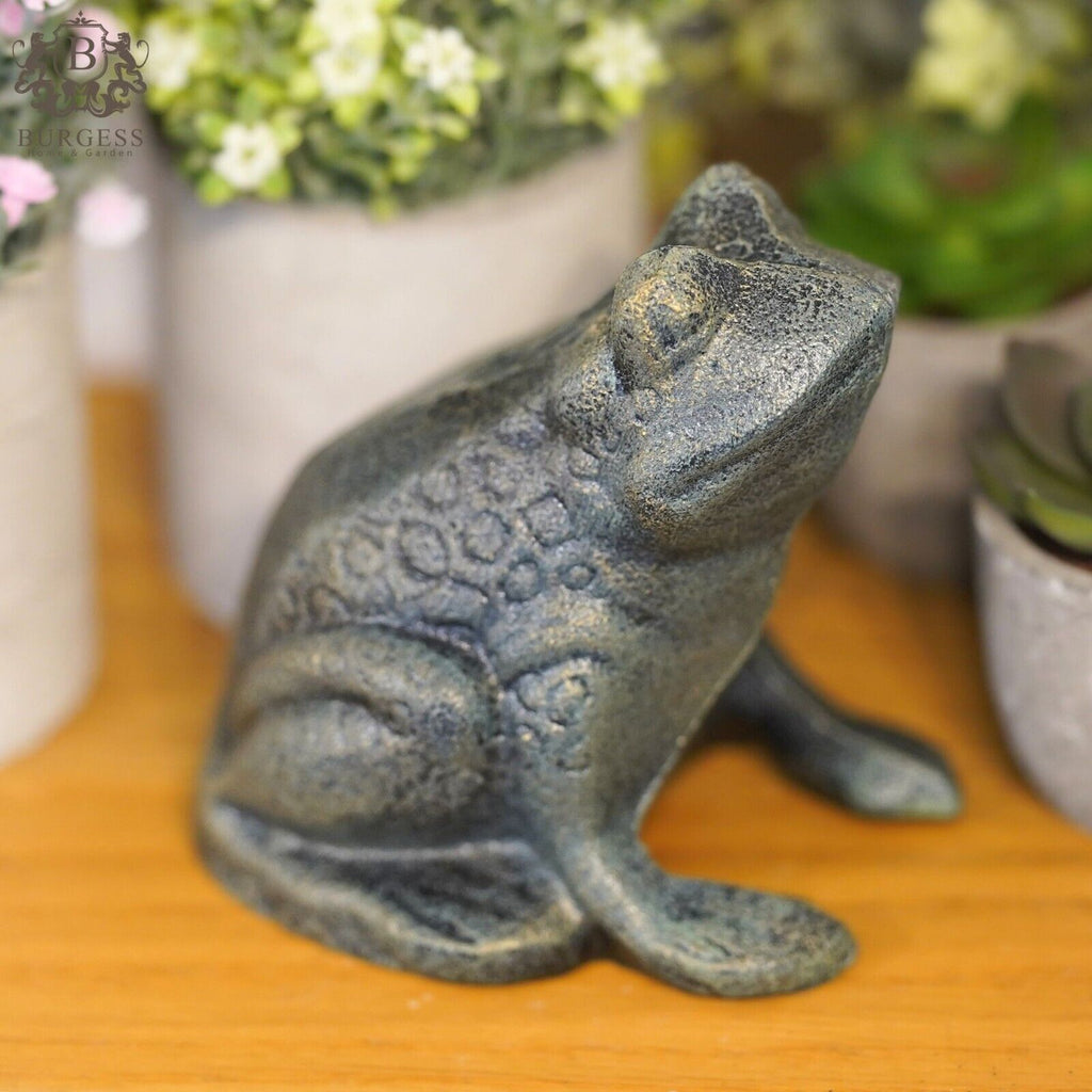 Cast Iron Frog Antique Finish