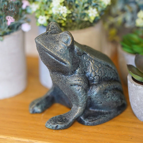 Cast Iron Frog Antique Finish