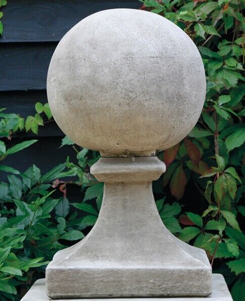 Pair of XL Stone Ball Finials