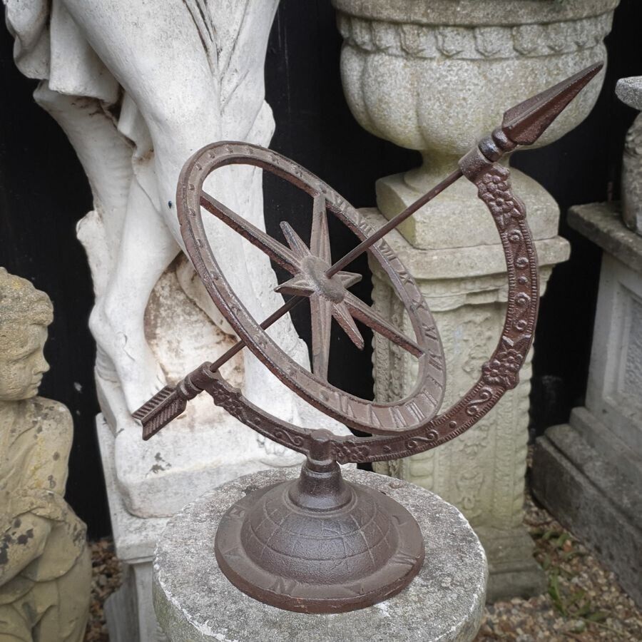 Cast Iron Large Armillary