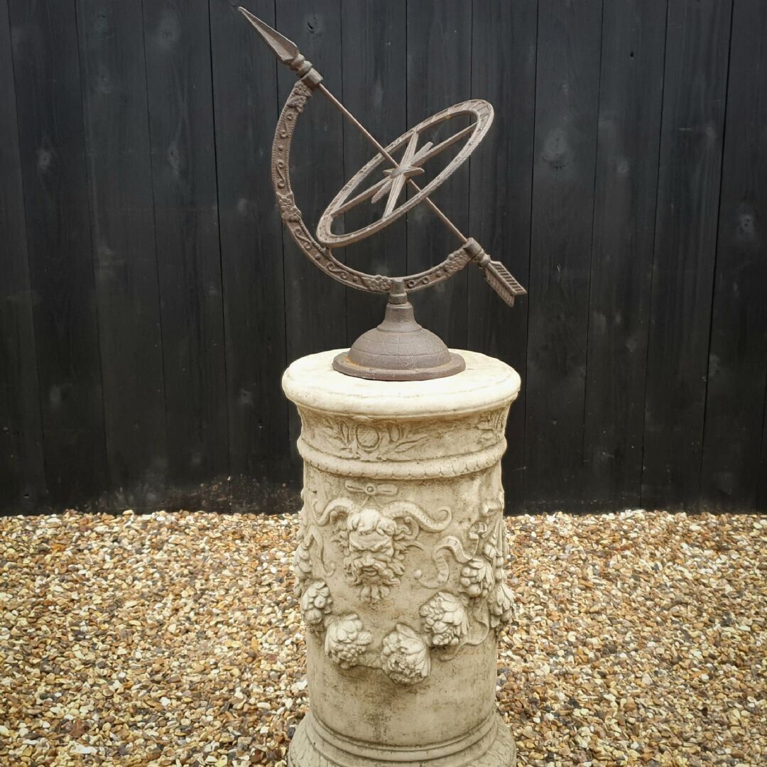 Cast Iron Large Armillary