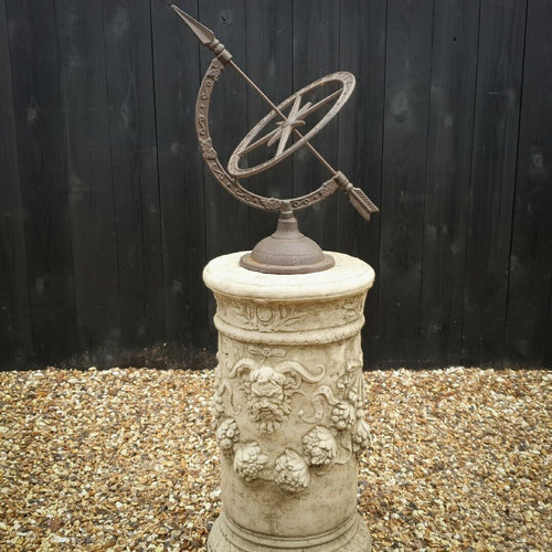 Cast Iron Large Armillary