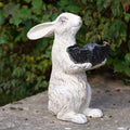 Large Hare Bird Feeder | Tall Bunny Rabbit Ornament