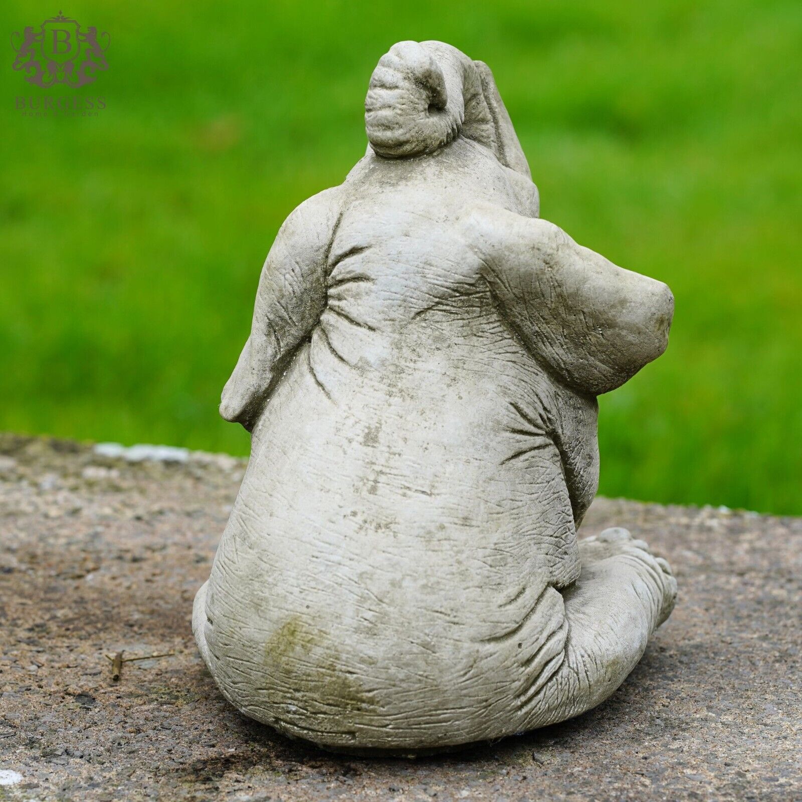 Elephant Stone Statue | Outdoor Garden Ornament