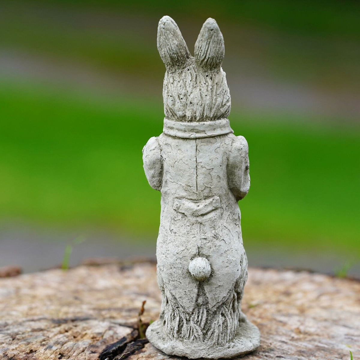 Peter Rabbit Headstone Mini Peter Rabbit Stone Statue – Burgess Home and Garden