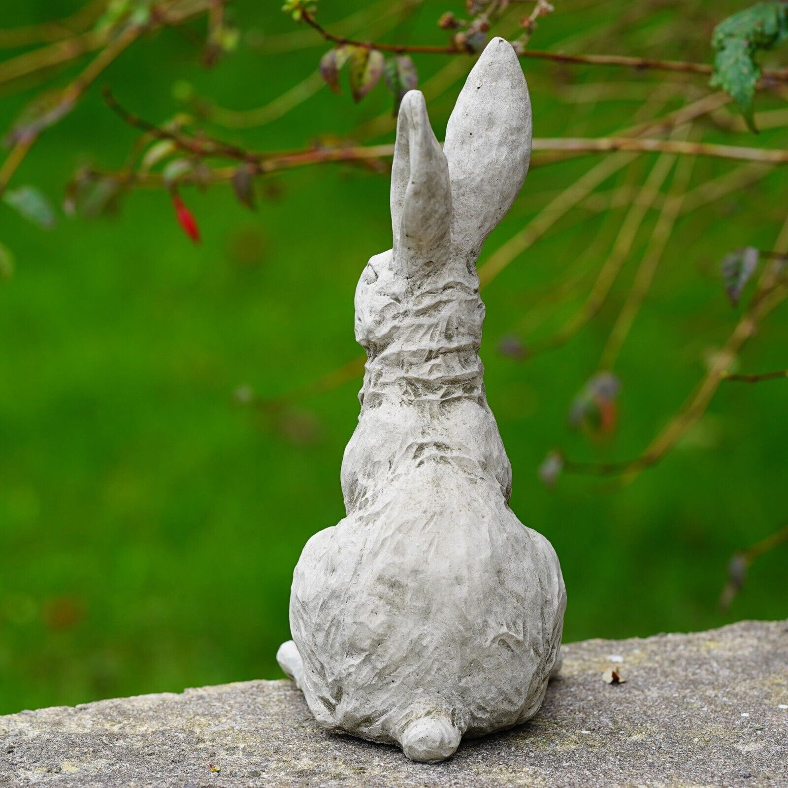 Squatting Hare Stone Statue