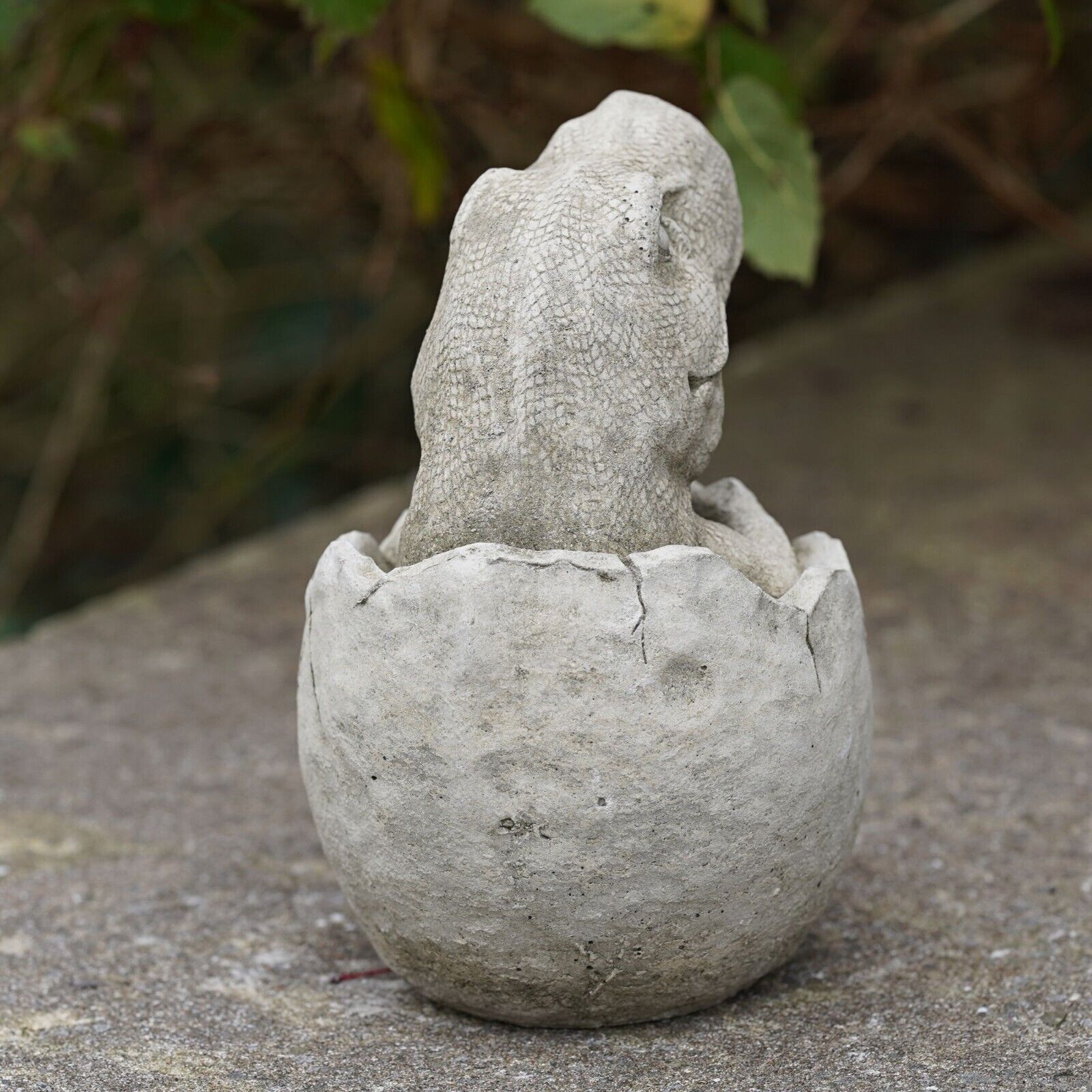 Dinosaur in Egg T-Rex Stone Statue