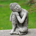 Large Sleepy Buddha Stone Statue