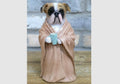 Bedtime British Bulldog Resin Ornament