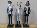 Gangster Dogs Mafia Resin Statue Set 3