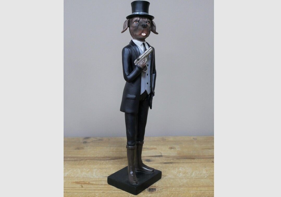 Gangster Dogs Mafia Resin Statue Set 3