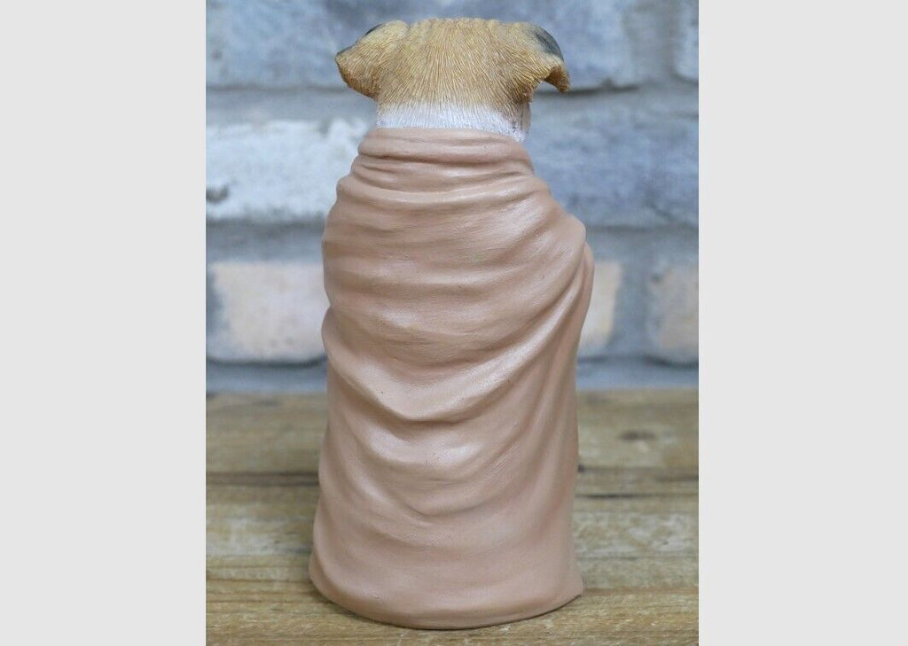 Bedtime British Bulldog Resin Ornament