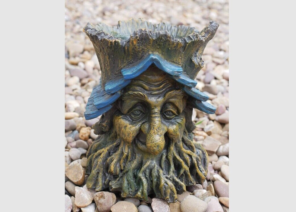 Tree Greenman Resin Planter Home Garden Flower Pot