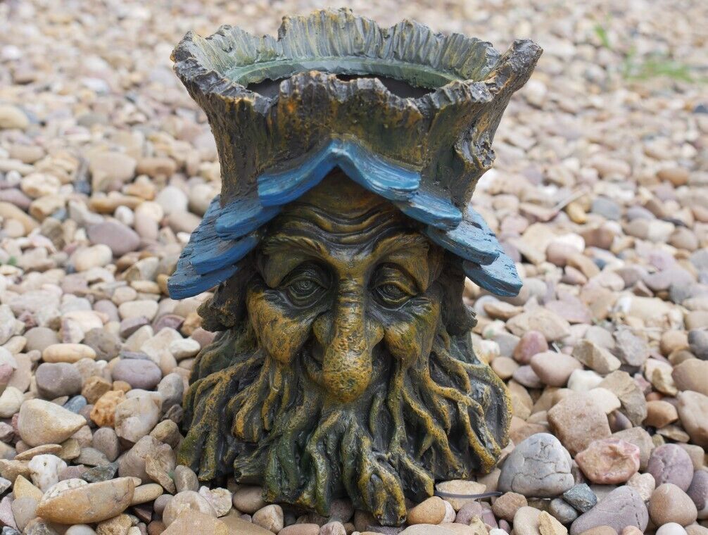 Tree Greenman Resin Planter Home Garden Flower Pot