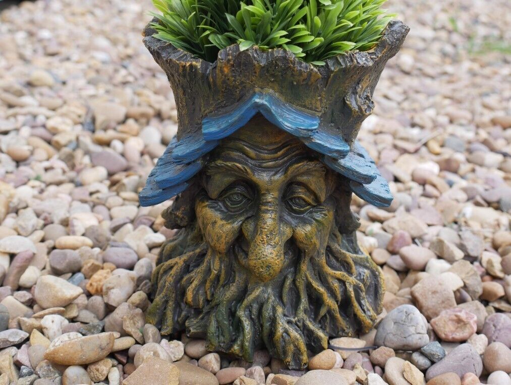 Tree Greenman Resin Planter Home Garden Flower Pot