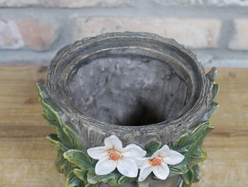 Green Lady Resin Planter Greenman Flower Pot