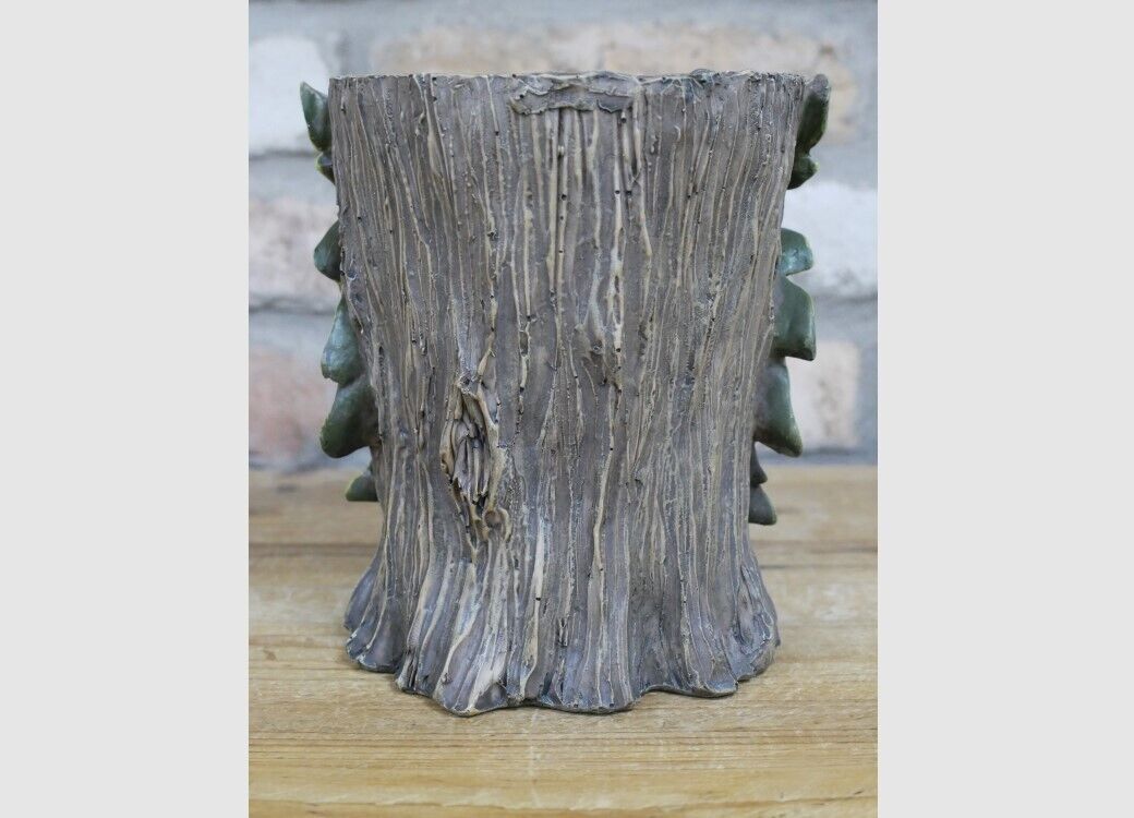 Green Lady Resin Planter Greenman Flower Pot