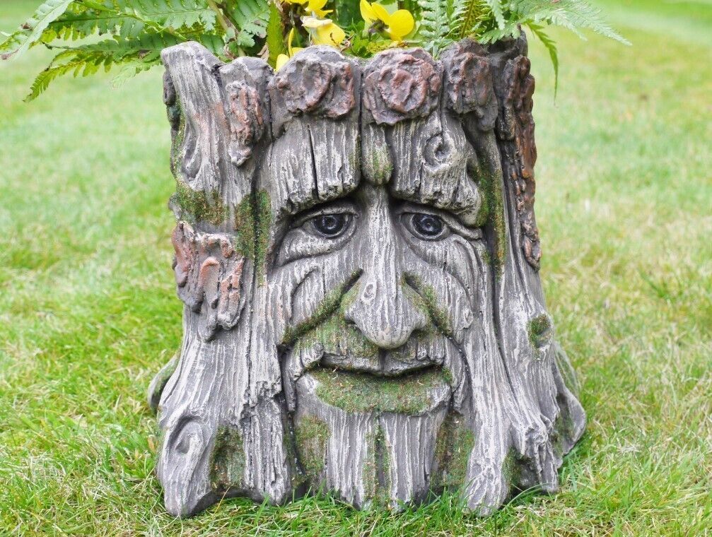 Greenman Resin Planter Home Garden Flower Pot