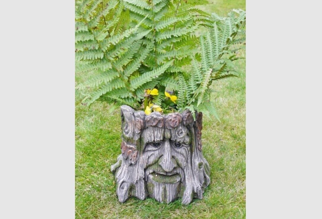 Greenman Resin Planter Home Garden Flower Pot