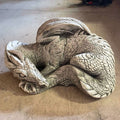 Celtic Welsh Dragon Stone Statue