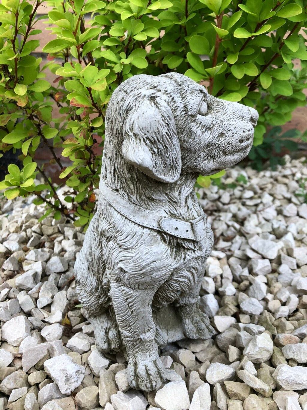 Retriever Puppy Dog Statue