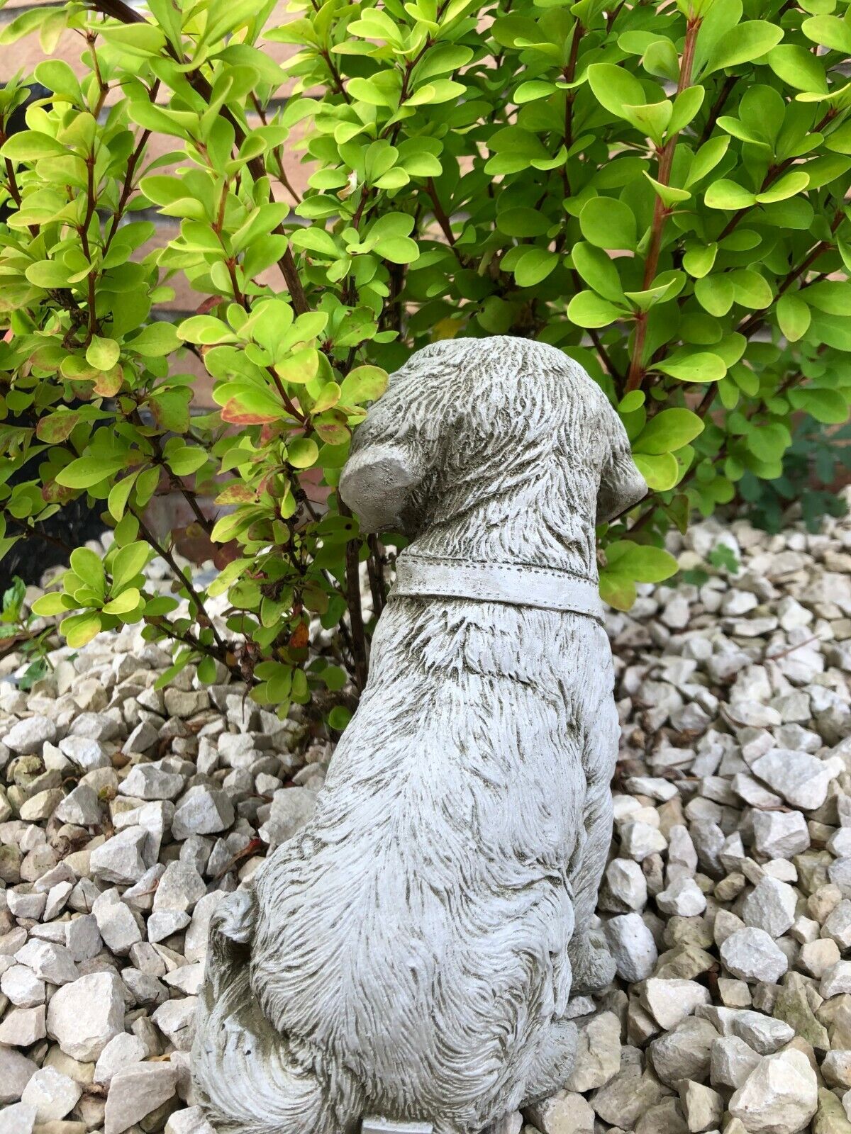 Retriever Puppy Dog Statue
