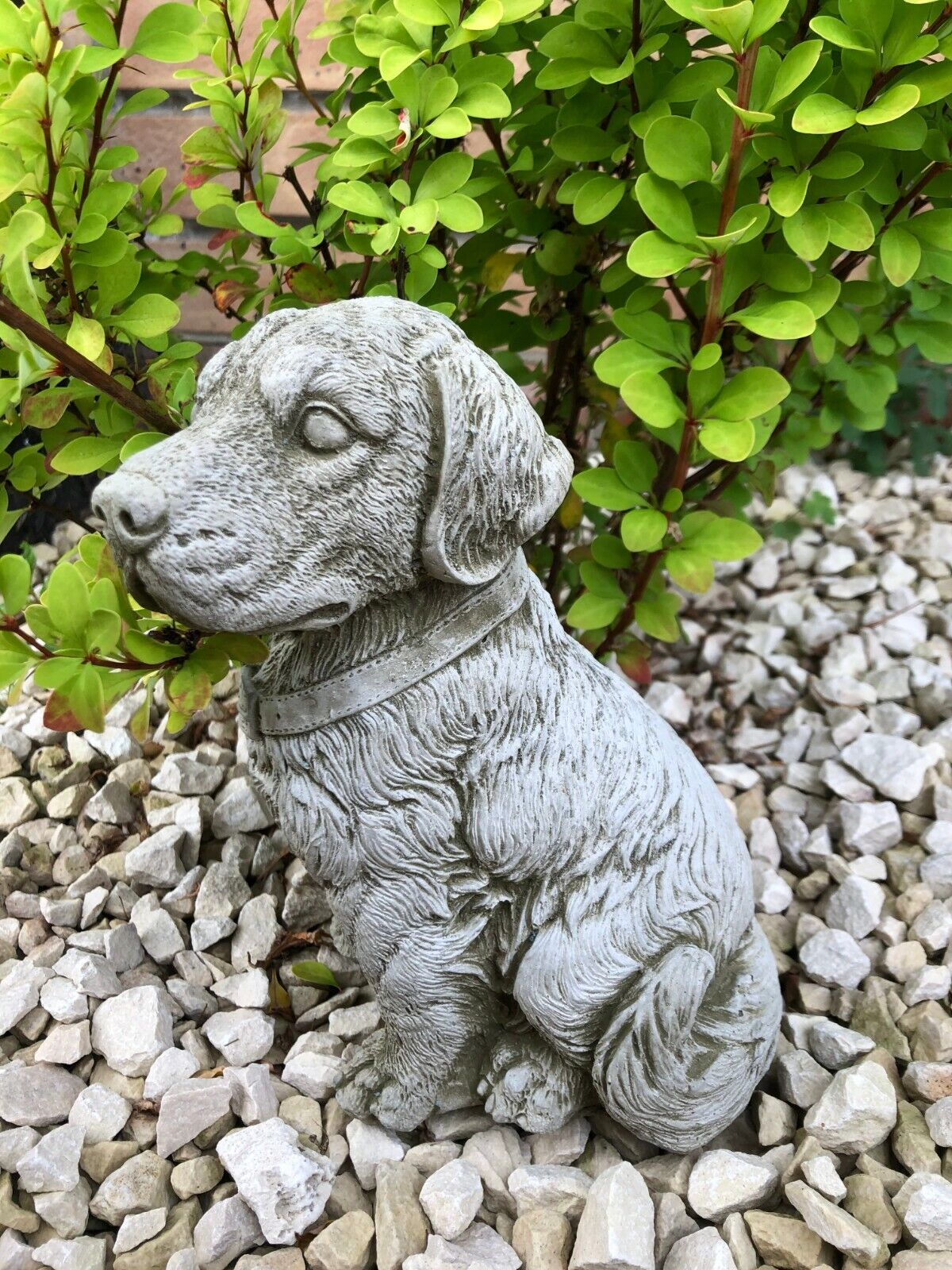 Retriever Puppy Dog Statue