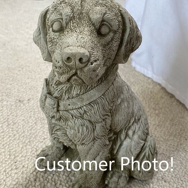 Retriever Puppy Dog Statue