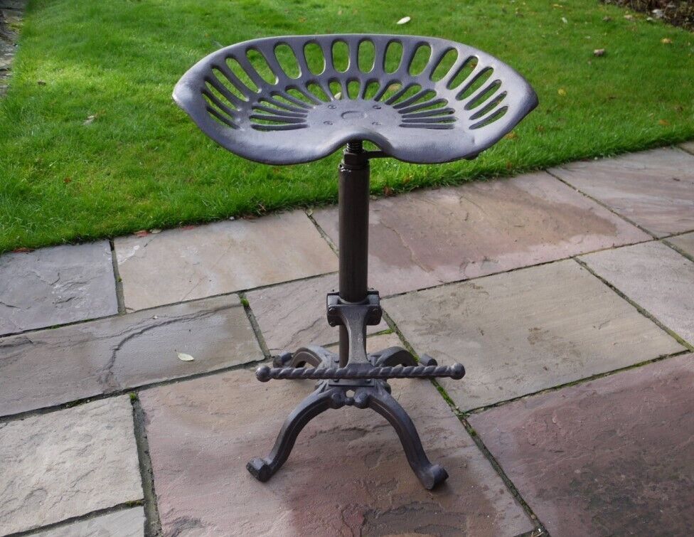 Cast Iron Tractor Stool Seat