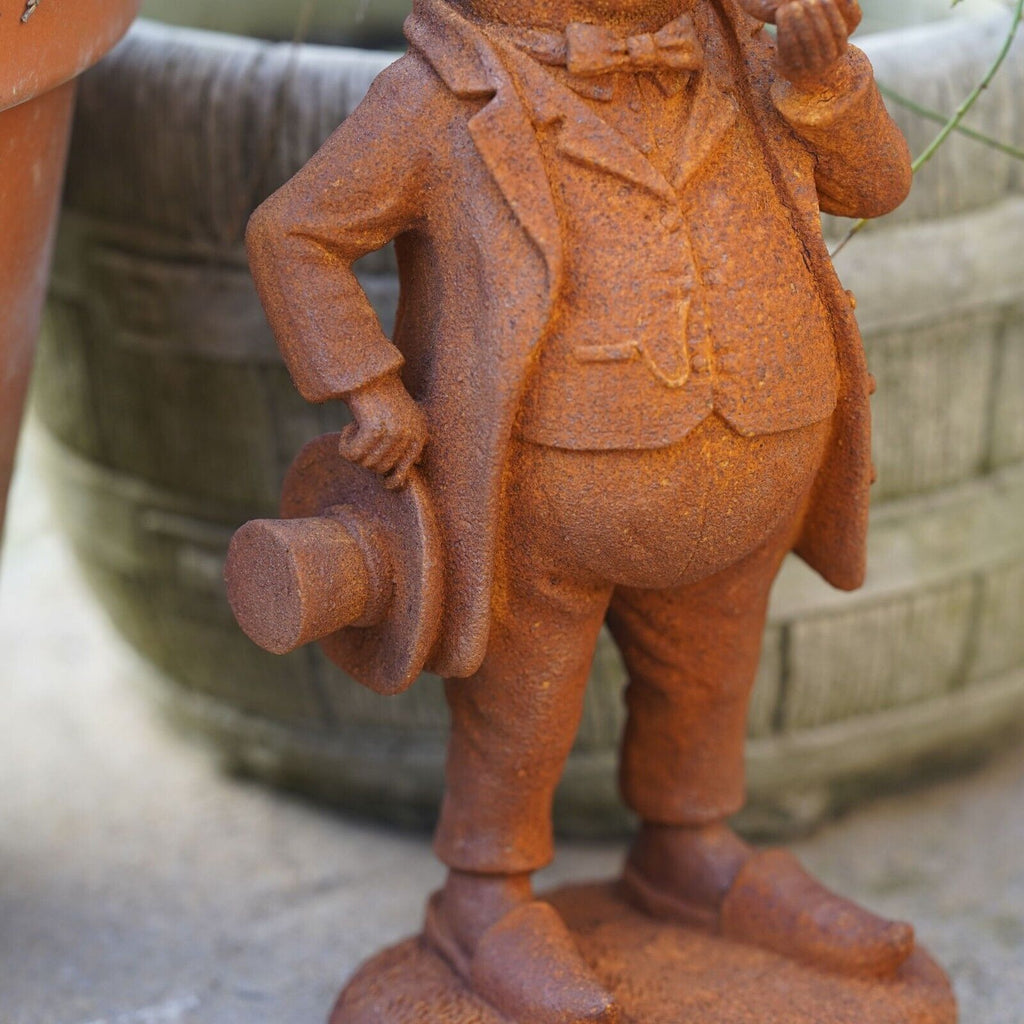 Cast Iron Mr Toad Garden Sculpture