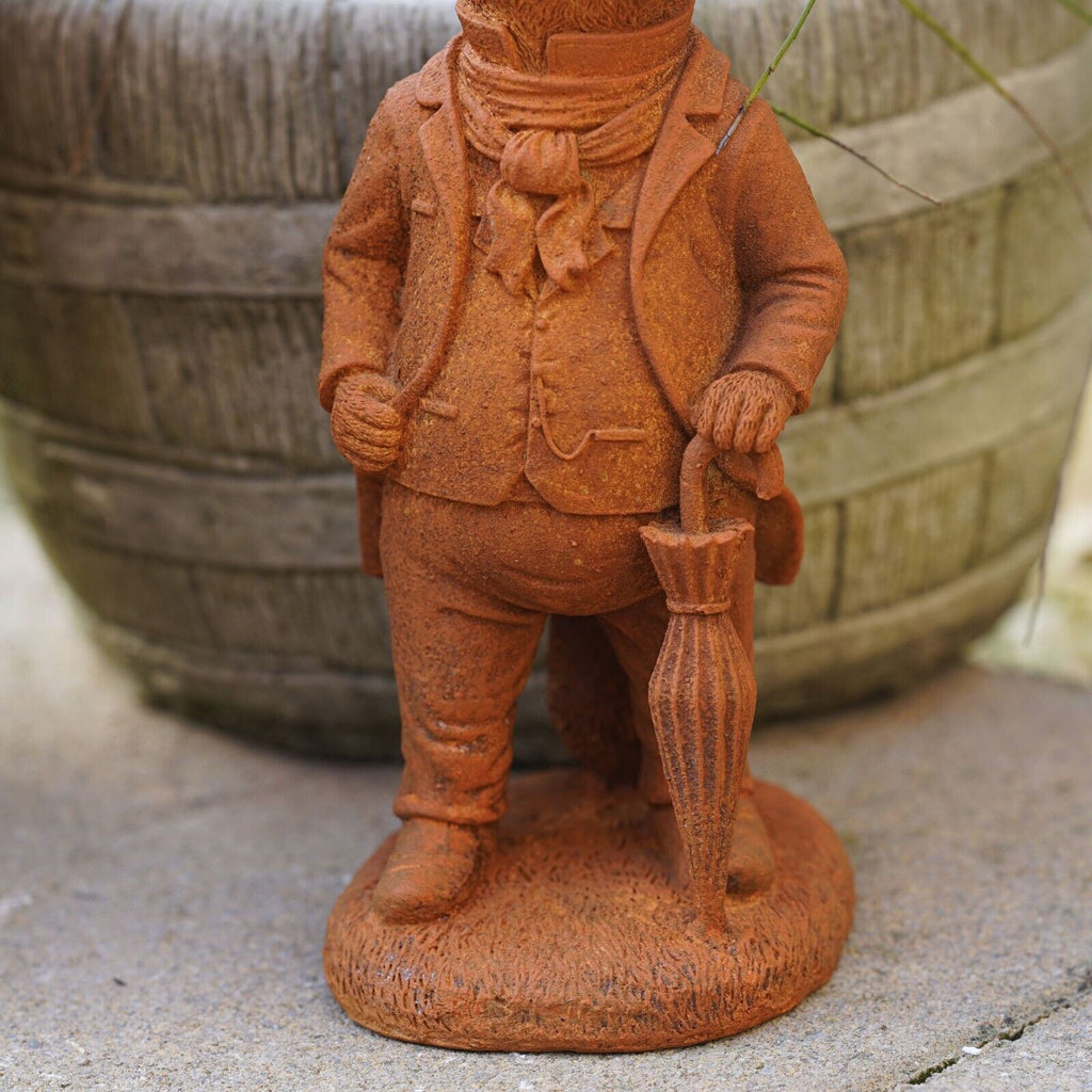 Cast Iron Mr Fox Garden Sculpture