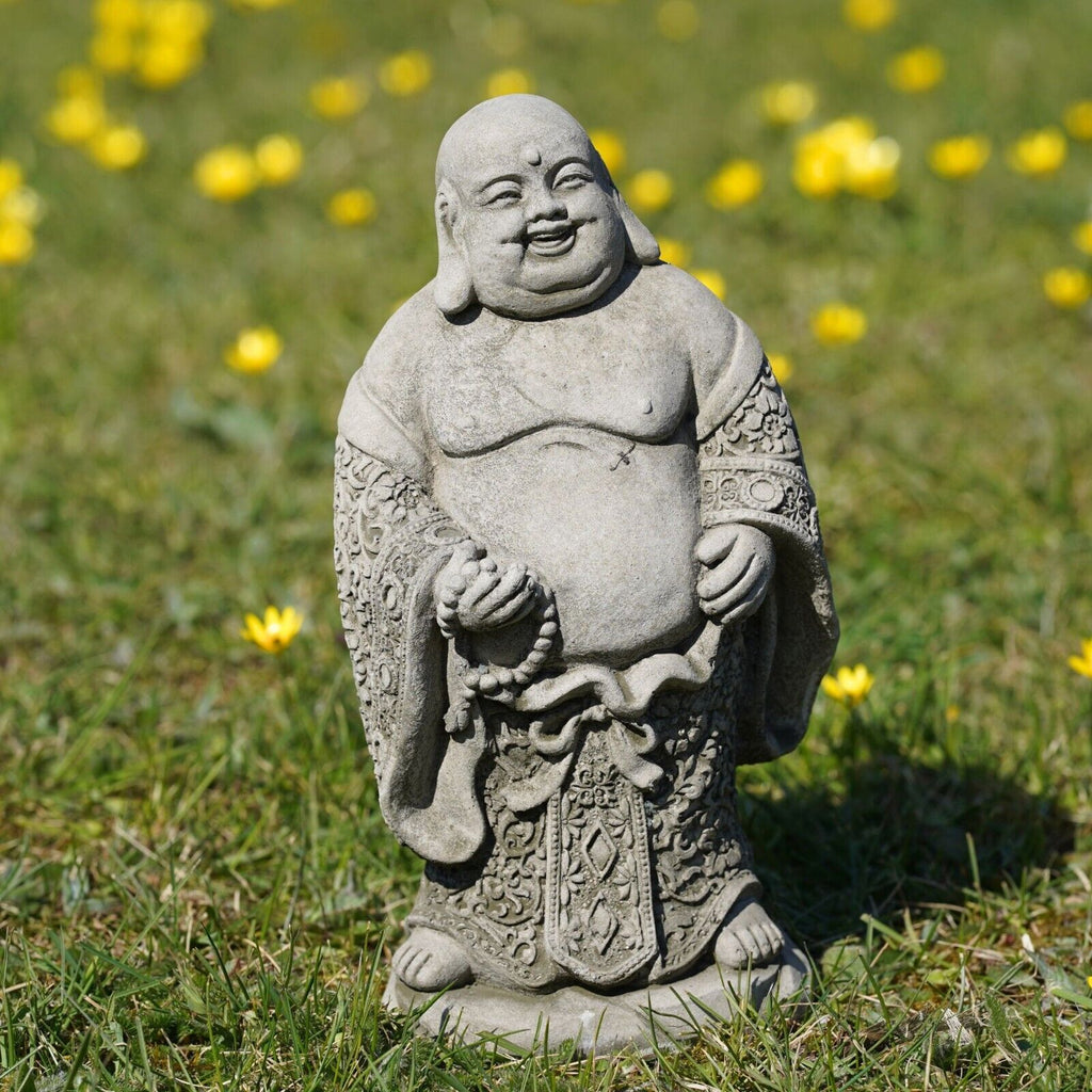 Standing Buddha Stone Statue