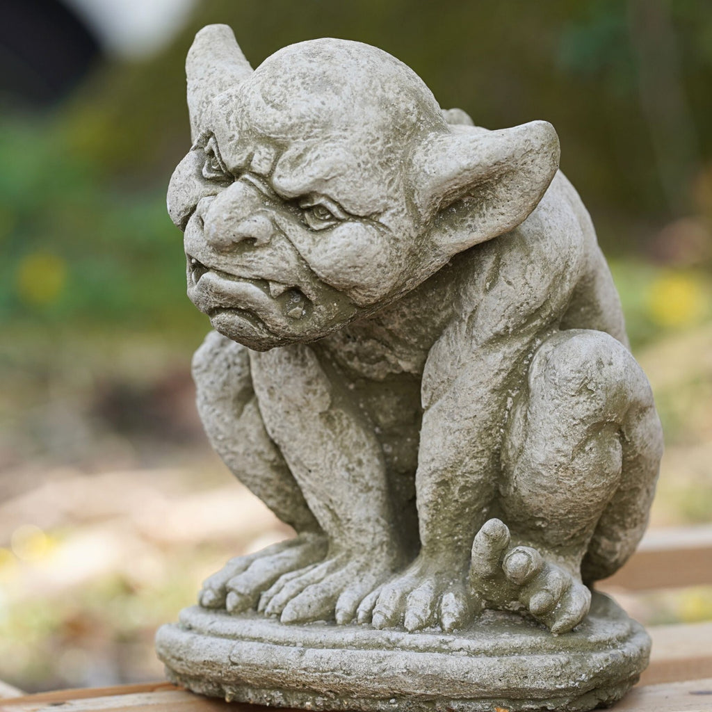 Gargoyle Grimace Stone Statue